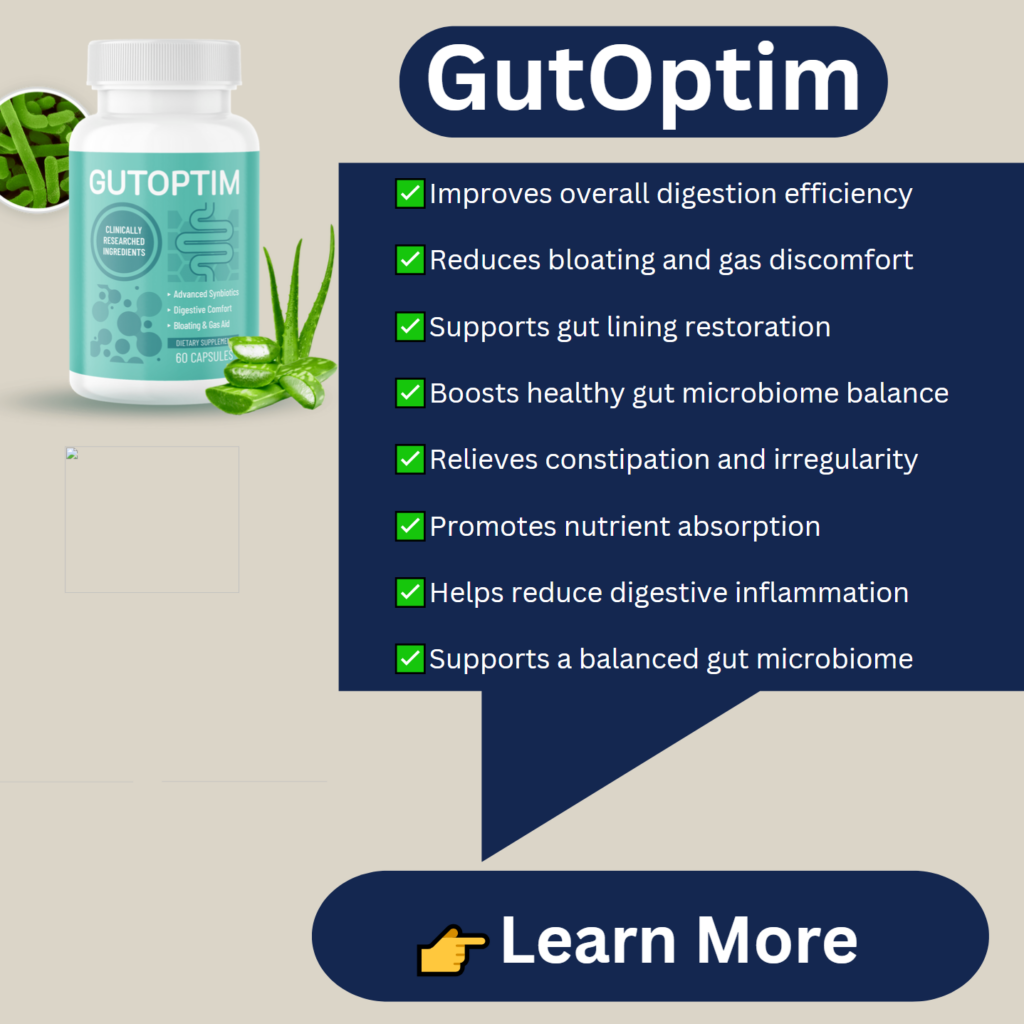 GutOptim Benefits