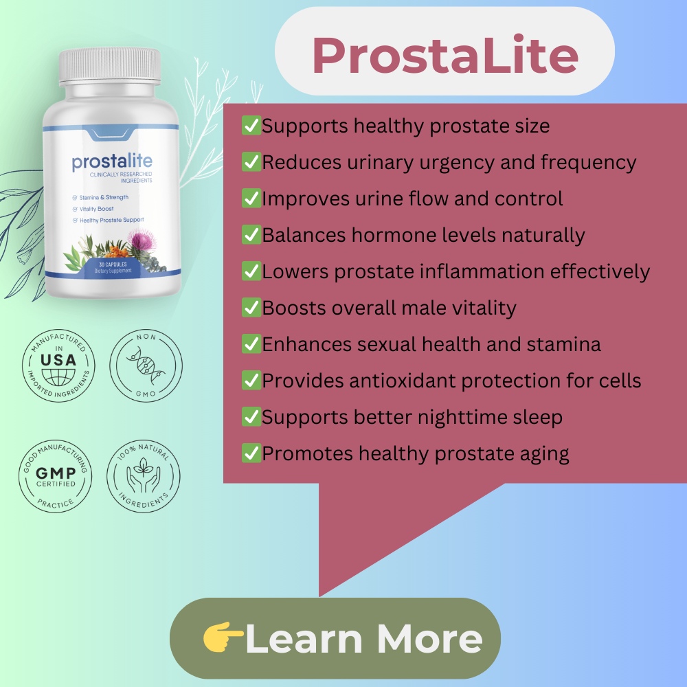 ProstaLite Benefits