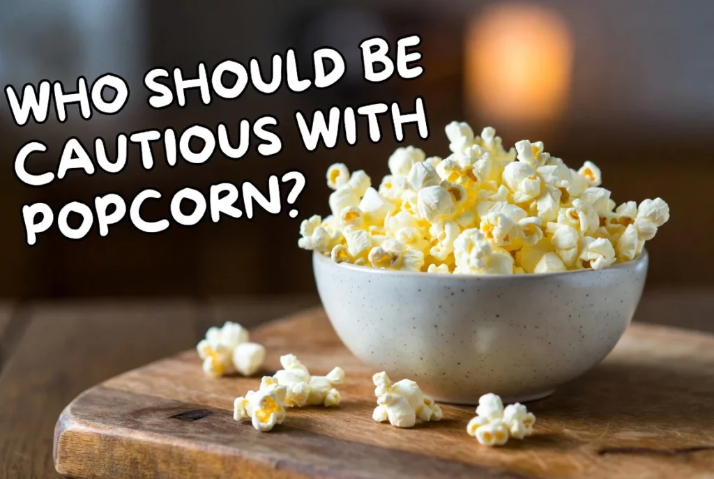Who Should Be Cautious With Popcorn?