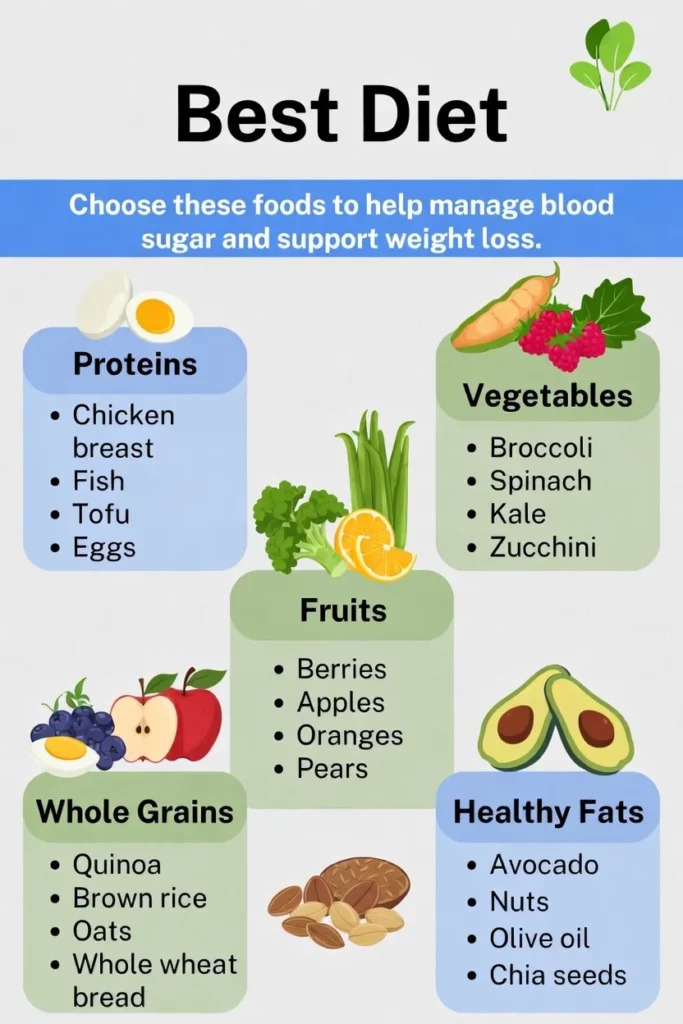 Best Diet for Diabetes Weight Loss