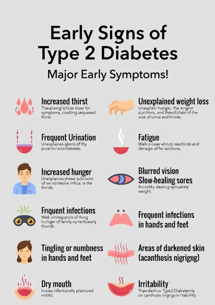 Early Signs of Type 2 Diabetes