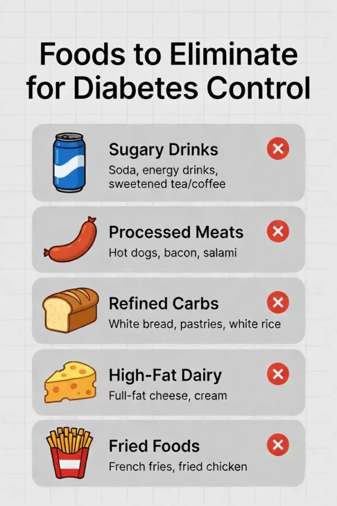 Foods to Avoid With Diabetes