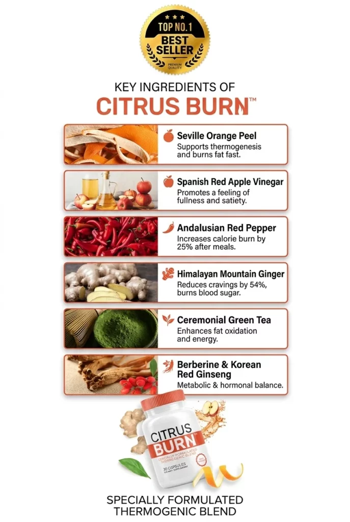The Science CitrusBurn Ingredients Breakdown