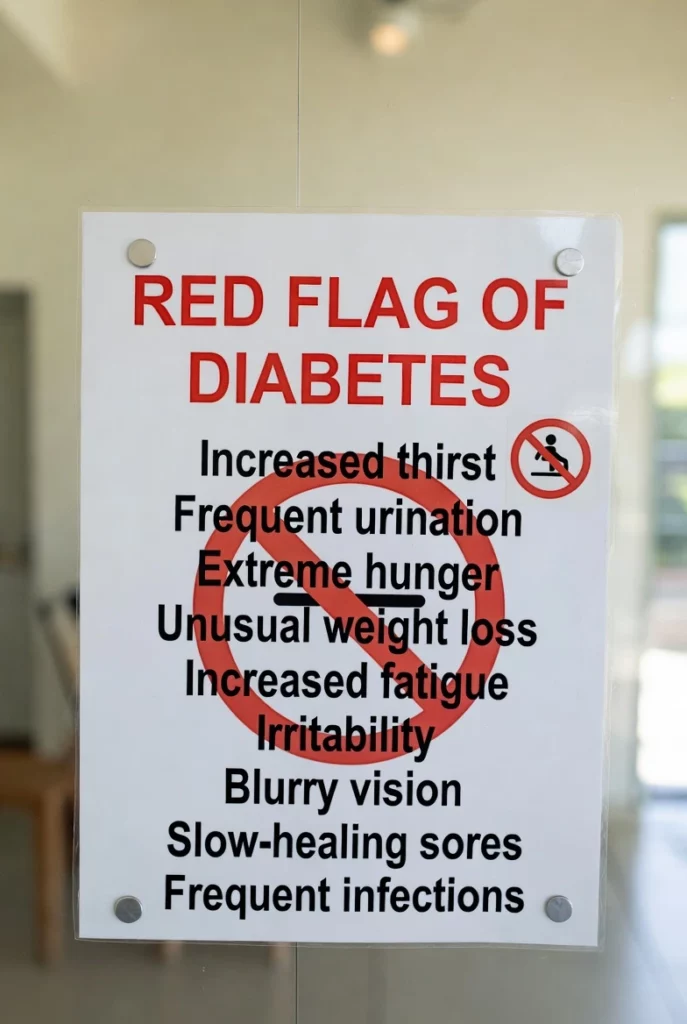 What Is the Red Flag of Diabetes