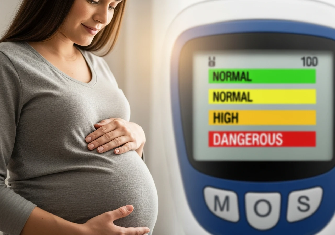 gestational diabetes range