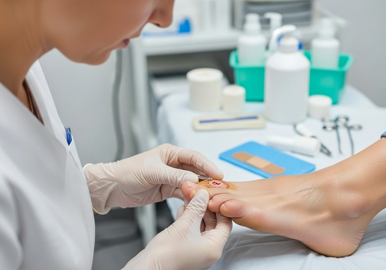 diabetic foot ulcer treatment