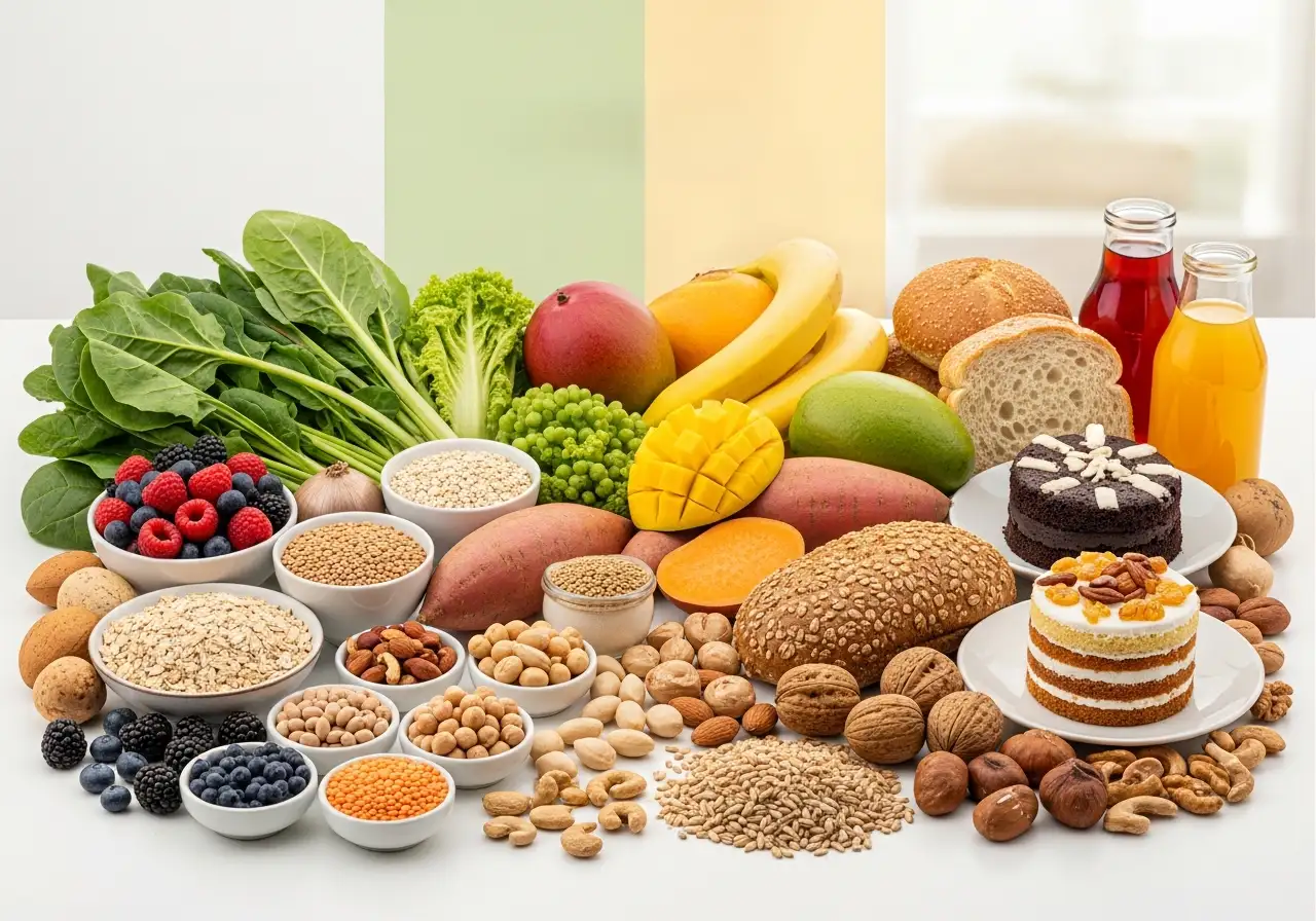 glycemic index foods list